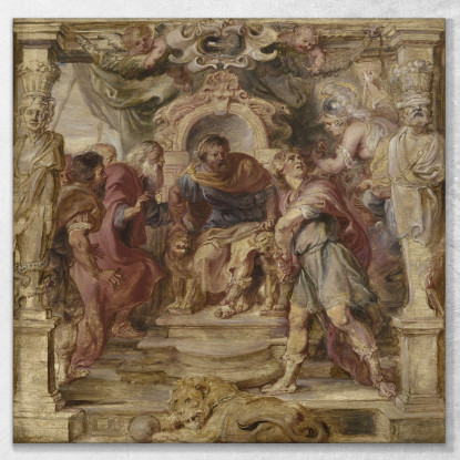 L'Ira Di Achille Peter Paul Rubens ppr294 quadro stampato su tela