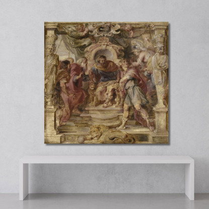 L'Ira Di Achille Peter Paul Rubens ppr294 quadro stampato su tela