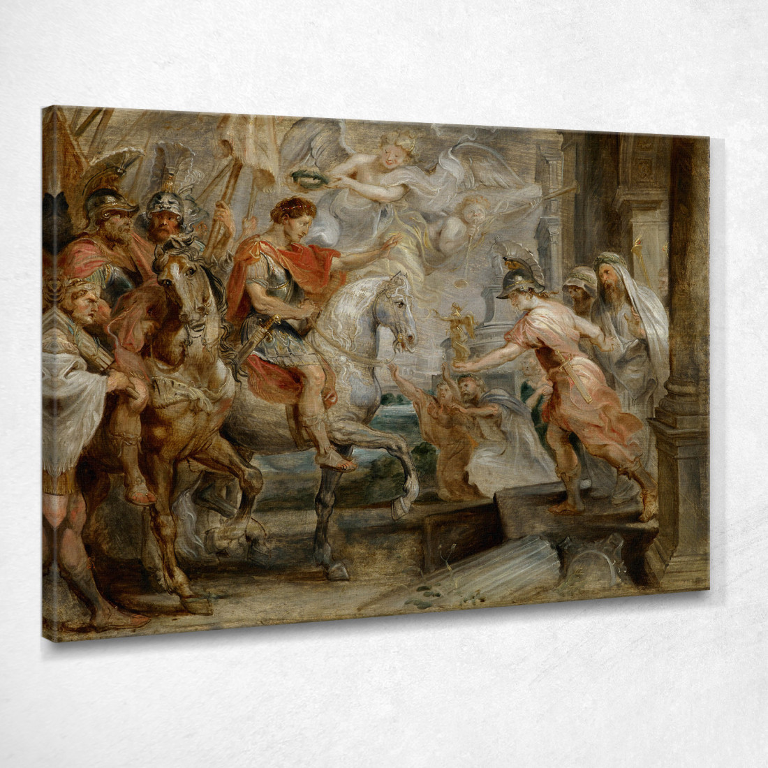 Ingresso Trionfale Di Costantino A Roma Peter Paul Rubens ppr307 quadro stampato su tela