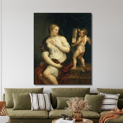 Venere E Cupido Peter Paul Rubens ppr318 quadro stampato su tela