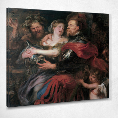 Venere E Marte Peter Paul Rubens ppr319 quadro stampato su tela