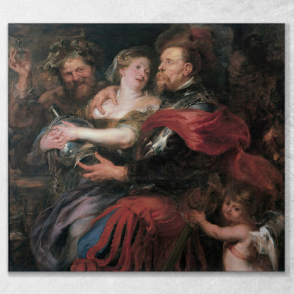 Venere E Marte Peter Paul Rubens ppr319 quadro stampato su tela