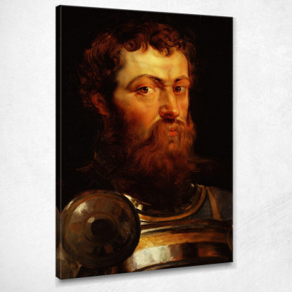 Guerriero Peter Paul Rubens ppr322 quadro stampato su tela