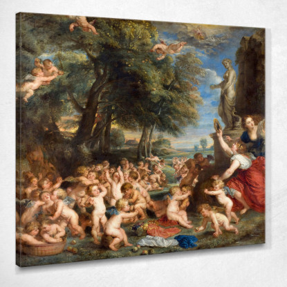 Culto Di Venere Peter Paul Rubens ppr324 quadro stampato su tela