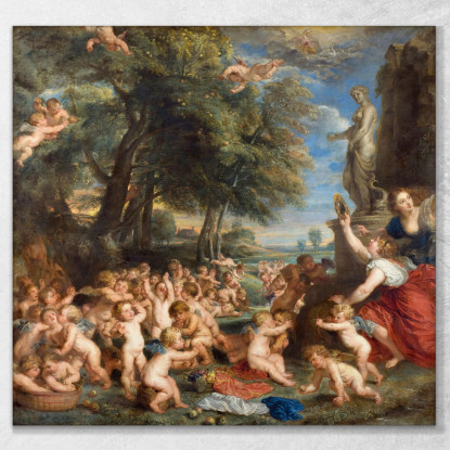 Culto Di Venere Peter Paul Rubens ppr324 quadro stampato su tela