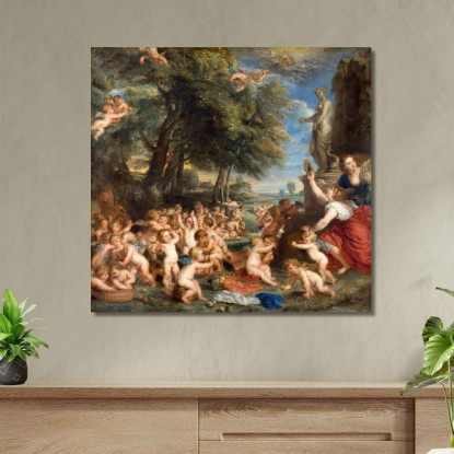 Culto Di Venere Peter Paul Rubens ppr324 quadro stampato su tela