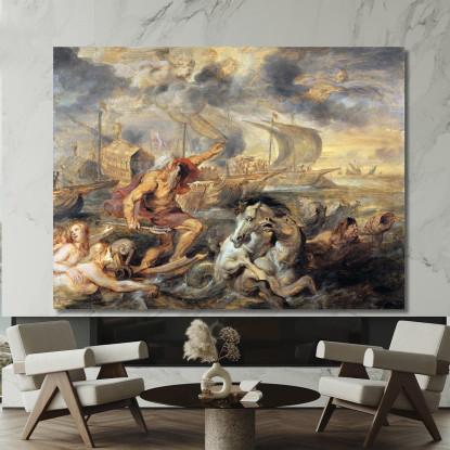 El Viaje Del Cardenal Infante Fernando De España Desde Barcelona A Génova En Abril De 1633 Peter Paul Rubens cuadro en lienzo