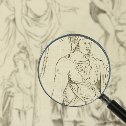 Diverses Figures, Dont Des Soldats Romains Et Des Nus Masculins Et Féminins Partiellement Drapés Peter Paul Rubens tableau impre
