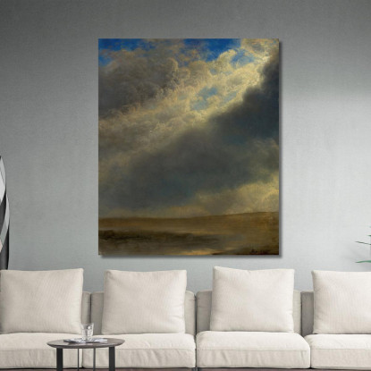 Paesaggio 3 Albert Bierstadt abr48 quadro stampato su tela