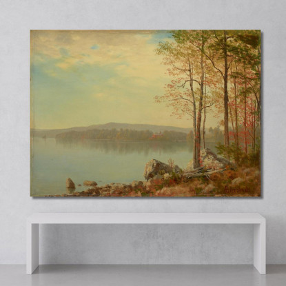 Paesaggio Albert Bierstadt abr52 quadro stampato su tela