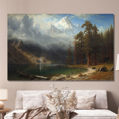 Monte Corcoran Albert Bierstadt abr60 quadro stampato su tela