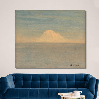 Monte Rainier Albert Bierstadt abr62 quadro stampato su tela
