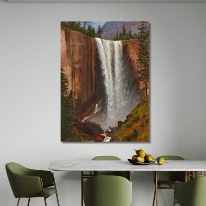 Autunno Primaverile Albert Bierstadt abr124 quadro stampato su tela