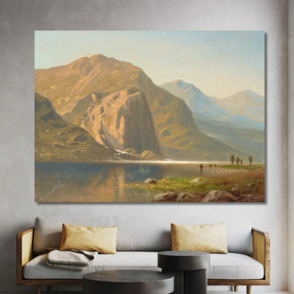 Yosemite Albert Bierstadt abr140 quadro stampato su tela
