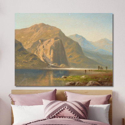 Yosemite Albert Bierstadt abr140 quadro stampato su tela