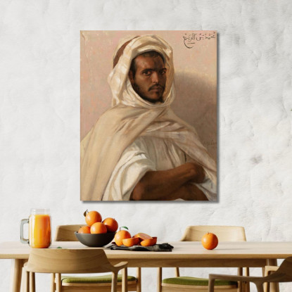 Ritratto Di Un Nordafricano Alexandre Cabanel acb31 quadro stampato su tela