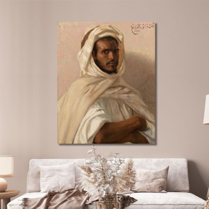 Ritratto Di Un Nordafricano Alexandre Cabanel acb31 quadro stampato su tela