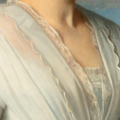 Ritratto Di Mademoiselle Louise Marès Alexandre Cabanel acb34 quadro stampato su tela