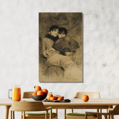I Cugini I Cugini Anders Zorn azn39 quadro stampato su tela