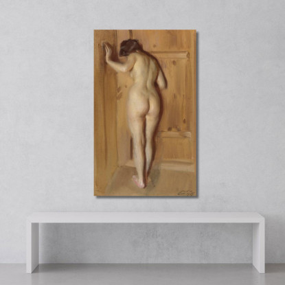 La Porta Della Camera Anders Zorn azn40 quadro stampato su tela