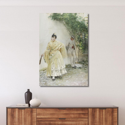 Siviglia Anders Zorn azn68 quadro stampato su tela