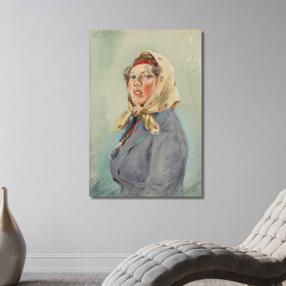Con Skeriki Anders Zorn azn70 quadro stampato su tela