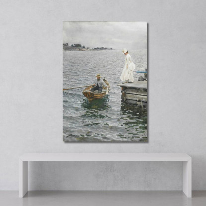 Divertimento Estivo Anders Zorn azn71 quadro stampato su tela