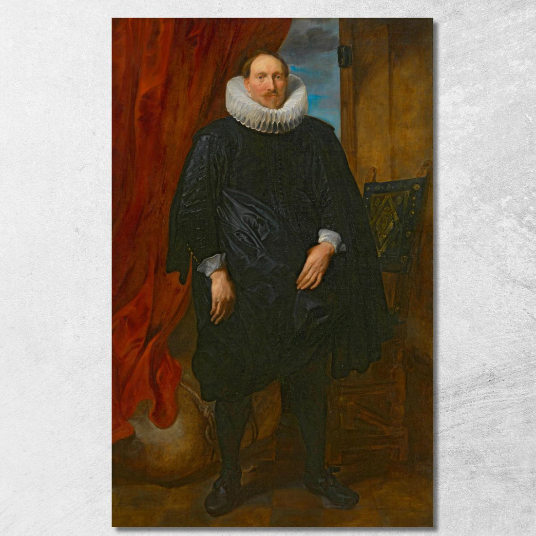 Alexander O Jan Vinck Anthony van Dyck avd8 quadro stampato su tela