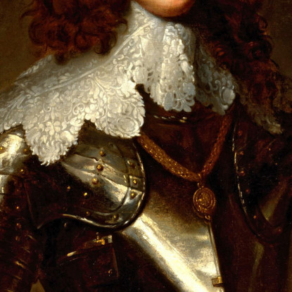Carlo Ludovico Elettore Palatino 2 Anthony van Dyck avd17 quadro stampato su tela