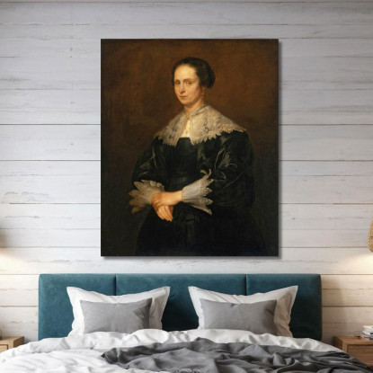 Helena Inganna Du Bois Anthony van Dyck avd35 quadro stampato su tela