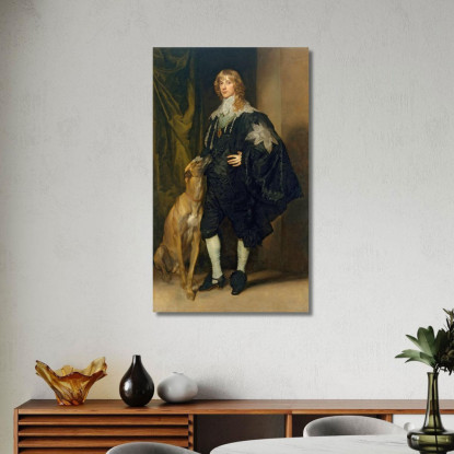 James Stuart Duca Di Richmond E Lennox Anthony van Dyck avd39 quadro stampato su tela