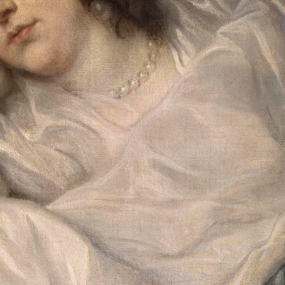 Lady Digby Sul Letto Di Morte Anthony van Dyck avd44 quadro stampato su tela
