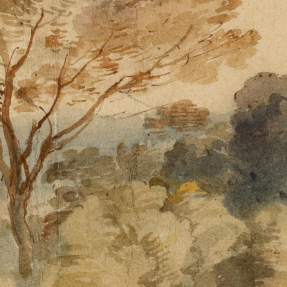 Paesaggio Anthony van Dyck avd47 quadro stampato su tela