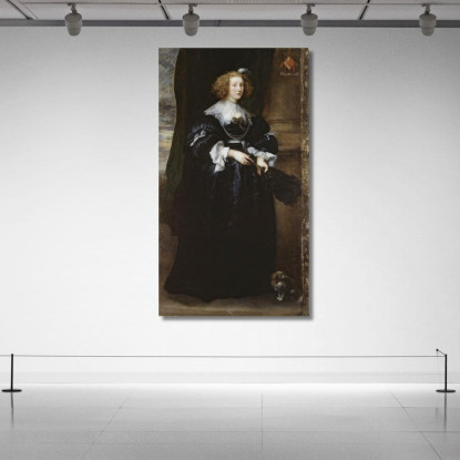 Marie De Raet Anthony van Dyck avd53 quadro stampato su tela