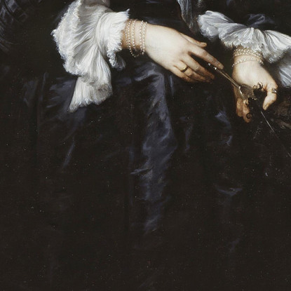 Marie De Raet Anthony van Dyck avd53 quadro stampato su tela