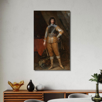 Mountjoy Blount Conte Di Newport Anthony van Dyck avd55 quadro stampato su tela