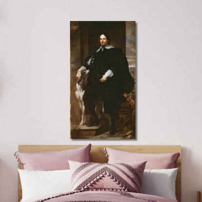 Filippo Le Roy Anthony van Dyck avd60 quadro stampato su tela
