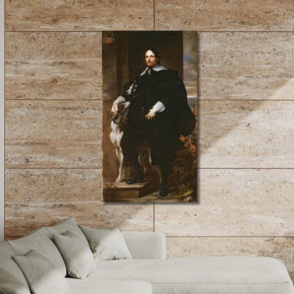 Filippo Le Roy Anthony van Dyck avd60 quadro stampato su tela
