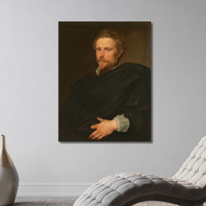 Ritratto D'Uomo 2 Anthony van Dyck avd67 quadro stampato su tela