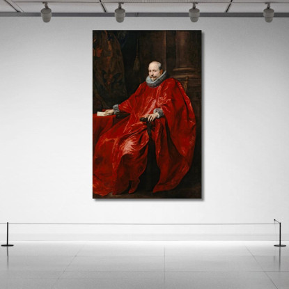 Portrait Of Agostino Pallavicini Anthony van Dyck avd72 quadro stampato su tela