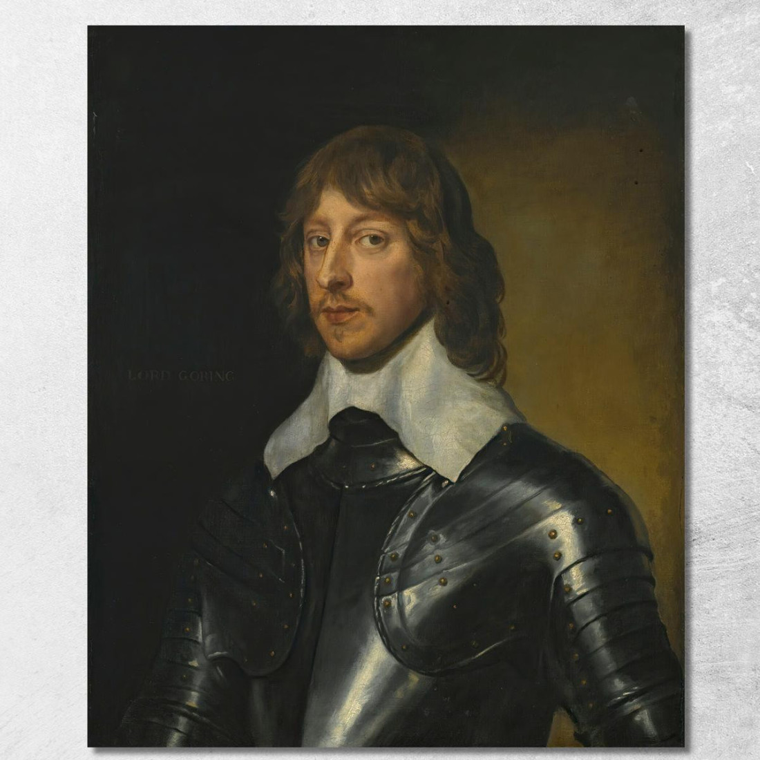 Ritratto Di George Barone Goring Anthony van Dyck avd77 quadro stampato su tela