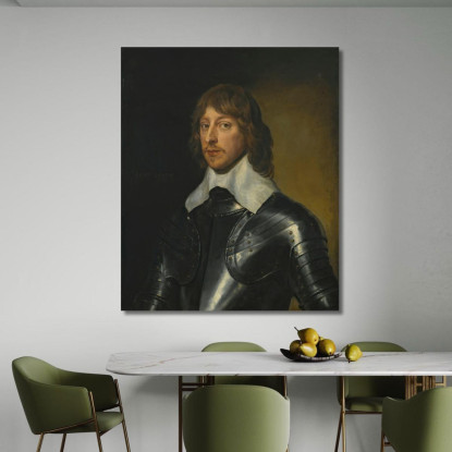 Ritratto Di George Barone Goring Anthony van Dyck avd77 quadro stampato su tela