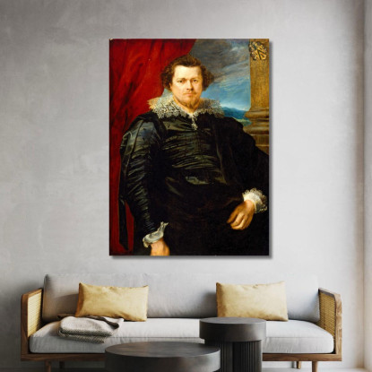 Ritratto Di Jaspar De Charles Van Nieuwenhoven Anthony van Dyck avd80 quadro stampato su tela