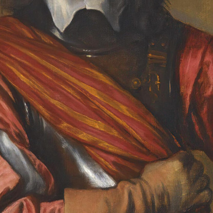 Ritratto Di Sir John Mennes Anthony van Dyck avd86 quadro stampato su tela