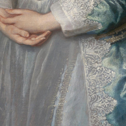 La Principessa Maria Figlia Di Carlo I Anthony van Dyck avd91 quadro stampato su tela
