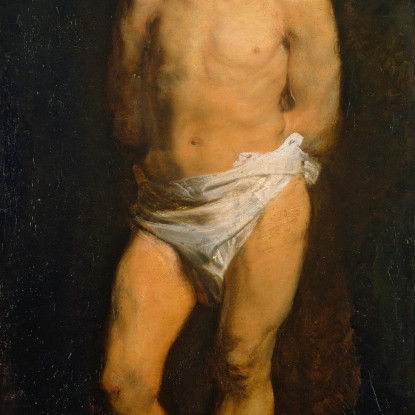 Studio Di Una Gioventù Nuda Anthony van Dyck avd108 quadro stampato su tela