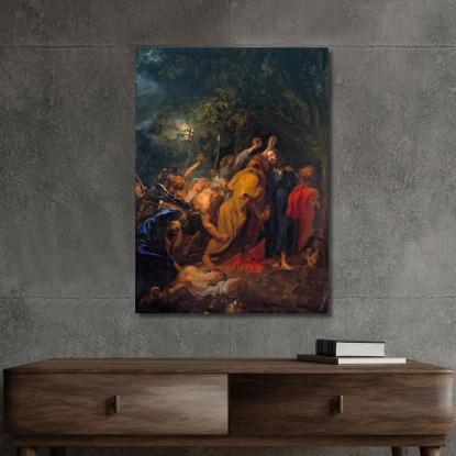 La Presa Di Cristo Anthony van Dyck avd126 quadro stampato su tela