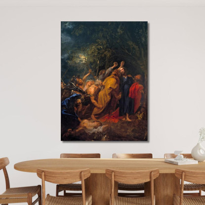 La Presa Di Cristo Anthony van Dyck avd126 quadro stampato su tela