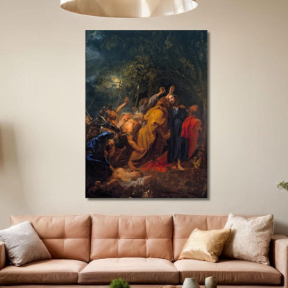 La Presa Di Cristo Anthony van Dyck avd126 quadro stampato su tela