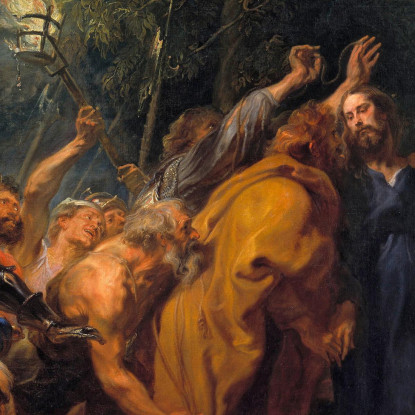 La Presa Di Cristo Anthony van Dyck avd126 quadro stampato su tela